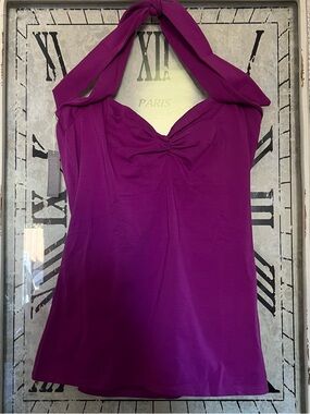 Victoria's Secret Purple - Magenta Halter Top
